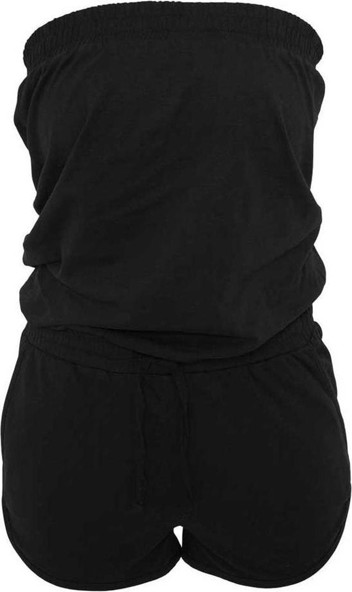 Urban Classics Playsuit -S- Hot Zwart