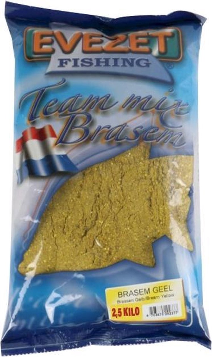 Evezet Teammix Brasem - Geel - 2.5kg - Geel