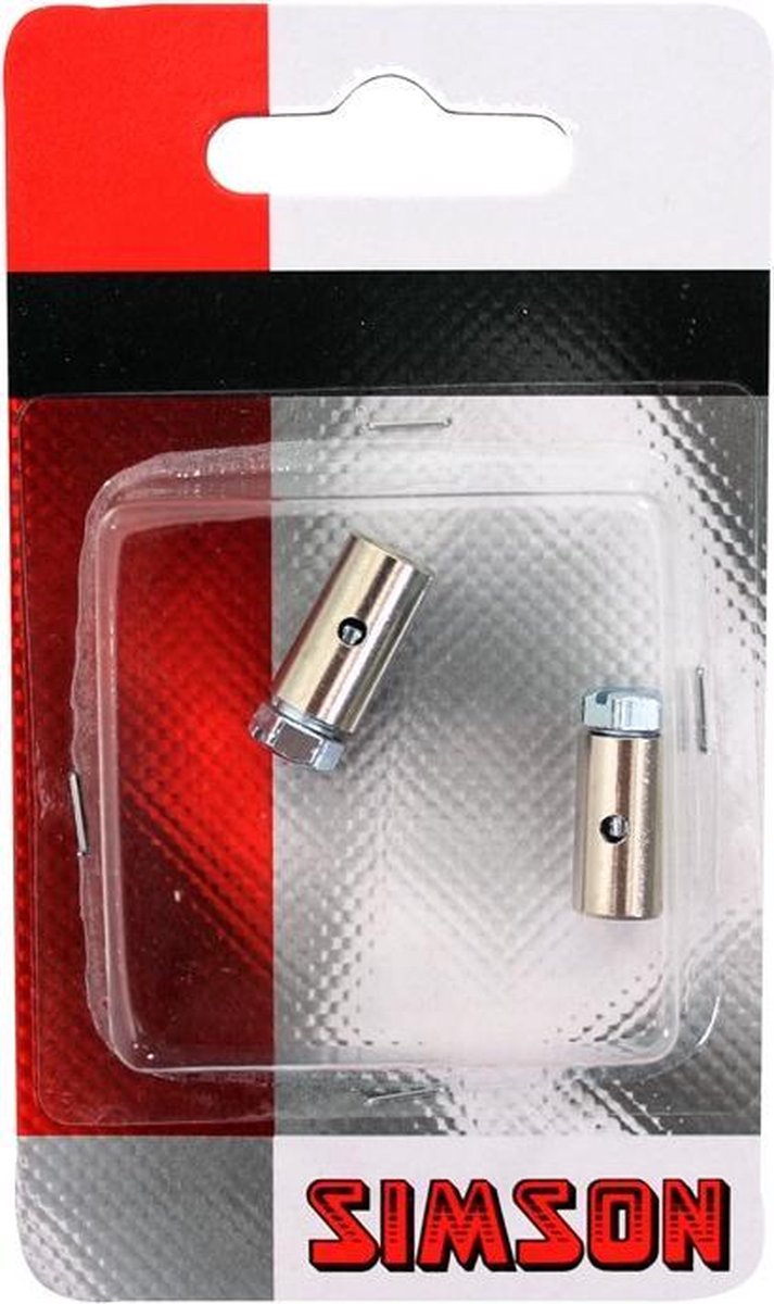 Simson Schroefnippels 8x15 mm
