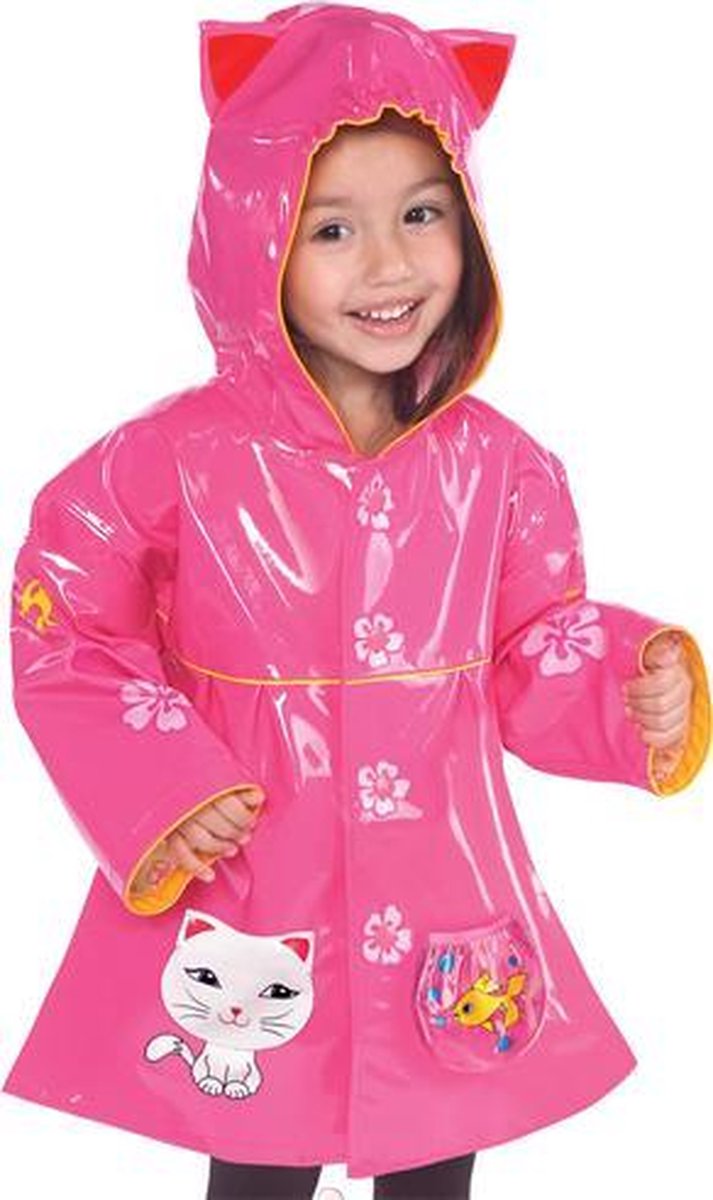 Lucky Cat regenjas - Kidorable - maat 80/86