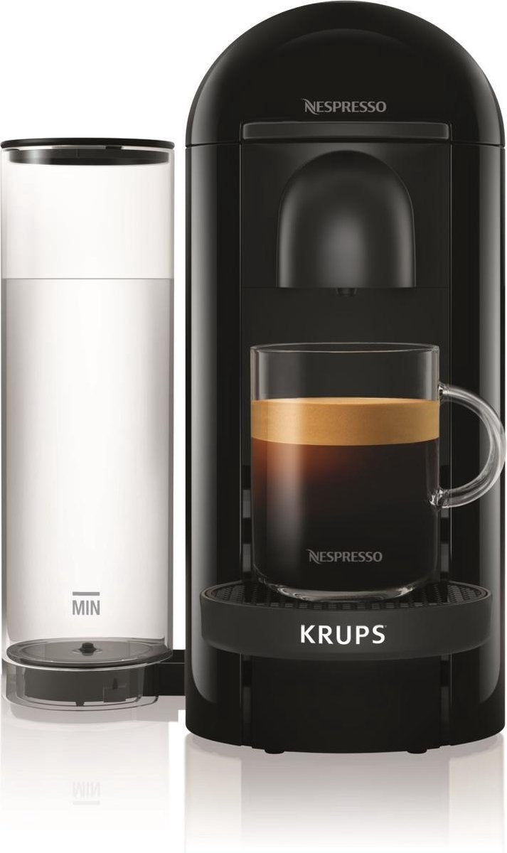 Krups Nespresso Vertuo + XN9038 - Koffiecupmachine - Zwart