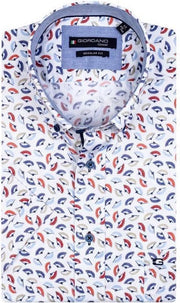 Giordano 106012 Casual overhemd met korte mouwen - Maat M - Heren