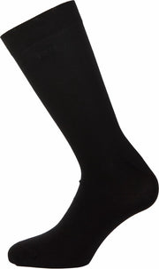 McGregor Solid Heren Sokken | Zwart |Maat 43-46 | 2 paar / 2-pack | Crew Sok / Half hoog | Geschikt als dressed sok en als casual sok