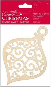 Make Your Own Decoration - Traanvormige Kerstbal - Create Christmas