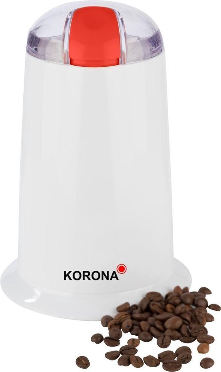 Korona 26010 koffiemolen - 140 Watt/ 40 gr/ wit