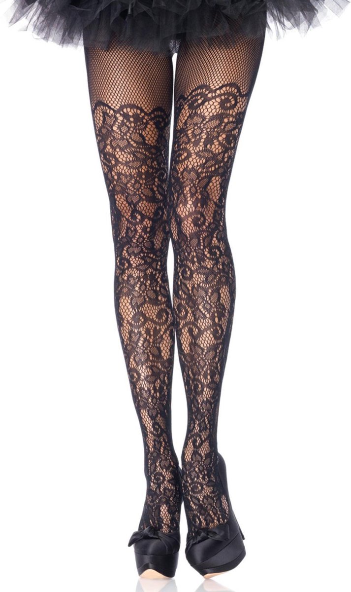 Leg Avenue Panty - zwart - XL/XXL