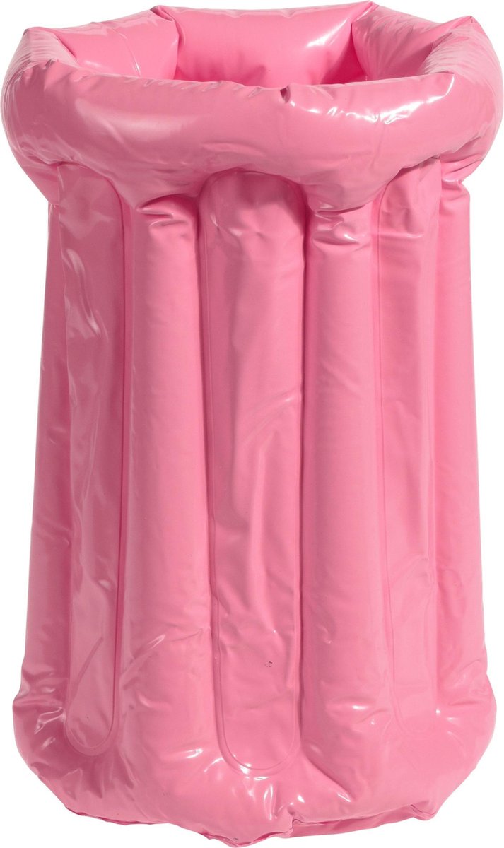 Excellent Houseware Opblaasbare Drankkoeler Pvc Roze