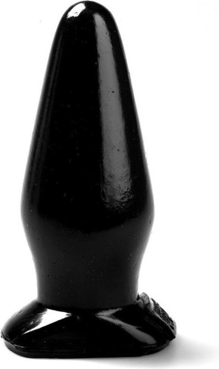 XXLTOYS - Egor - XXL Plug - Inbrenglengte 12 X 6 cm - Black - Uniek design Buttplug - Stevige Anaal plug - Made in Europe