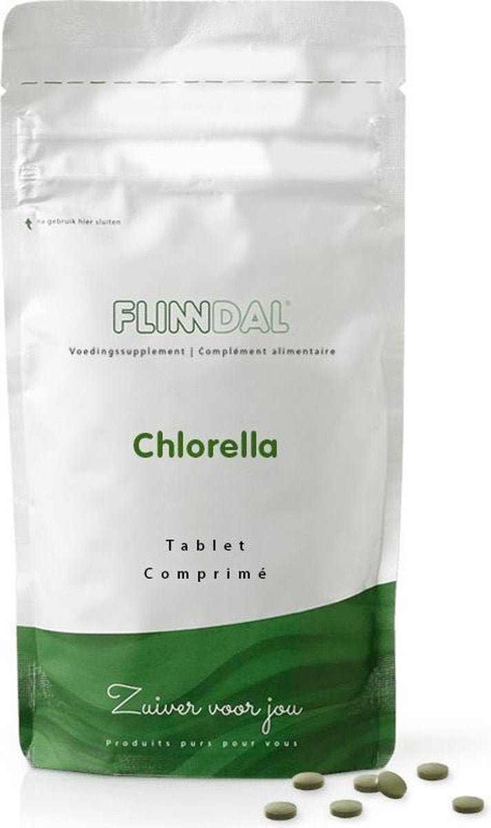 Chlorella - 30 tabletten - Flinndal - Ondersteunt lever