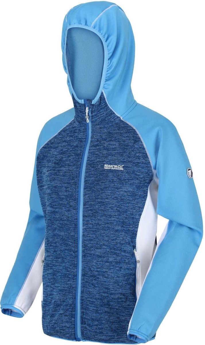 Regatta Fleecejack Walbury Dames Viscose Blauw Maat 38