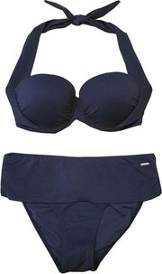 BOMAIN ZANZIBAR Jeans Blue Structuur Balconette Bikini 38 C/D cup