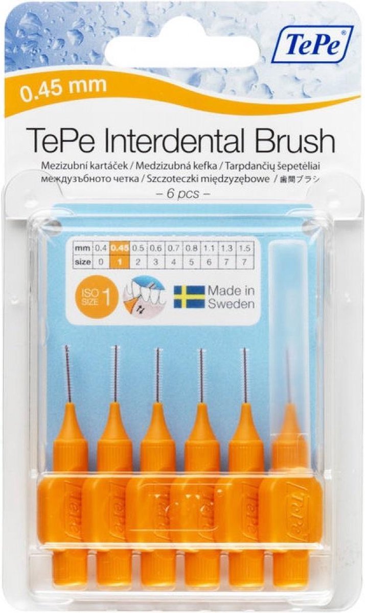 TePe Origineel Oranje G2 - 6 st - Rager