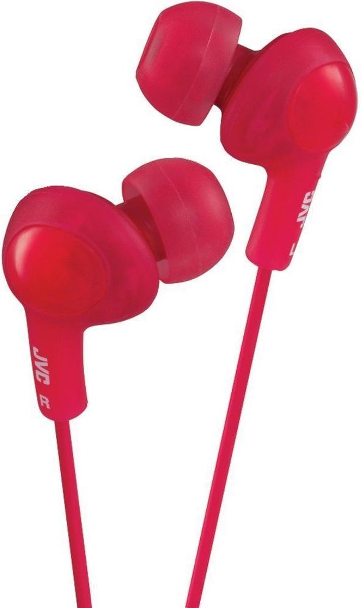 JVC Gummy HA-FX5-P - In-ear Oordopjes -  Rood