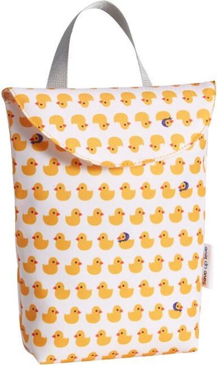 baby opberg / luier tas badeendjes waterproof