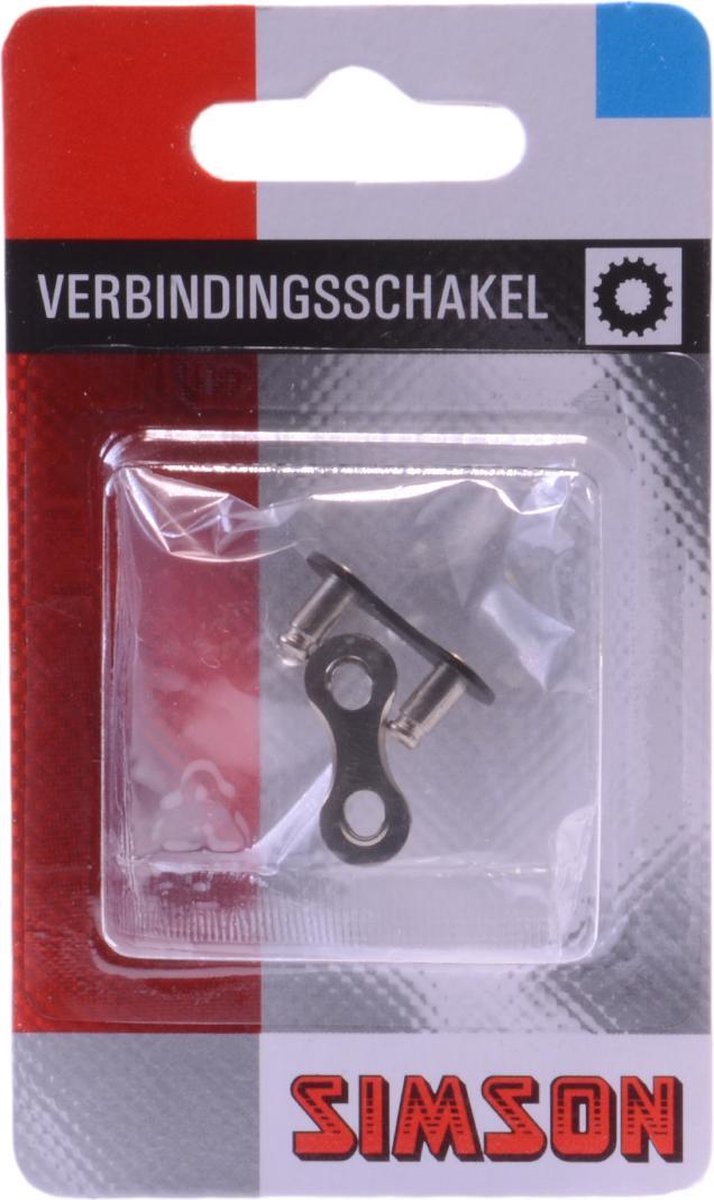 Kettingschakel simson 12 x 18 normaal 020880 - ZILVER