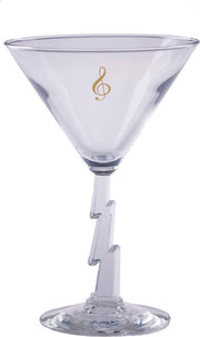 Martiniglas vioolsleutel