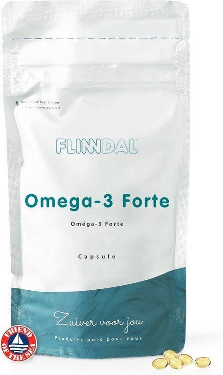 Omega-3 Forte 30 capsules - Hoog geconcentreerd visoliesupplement