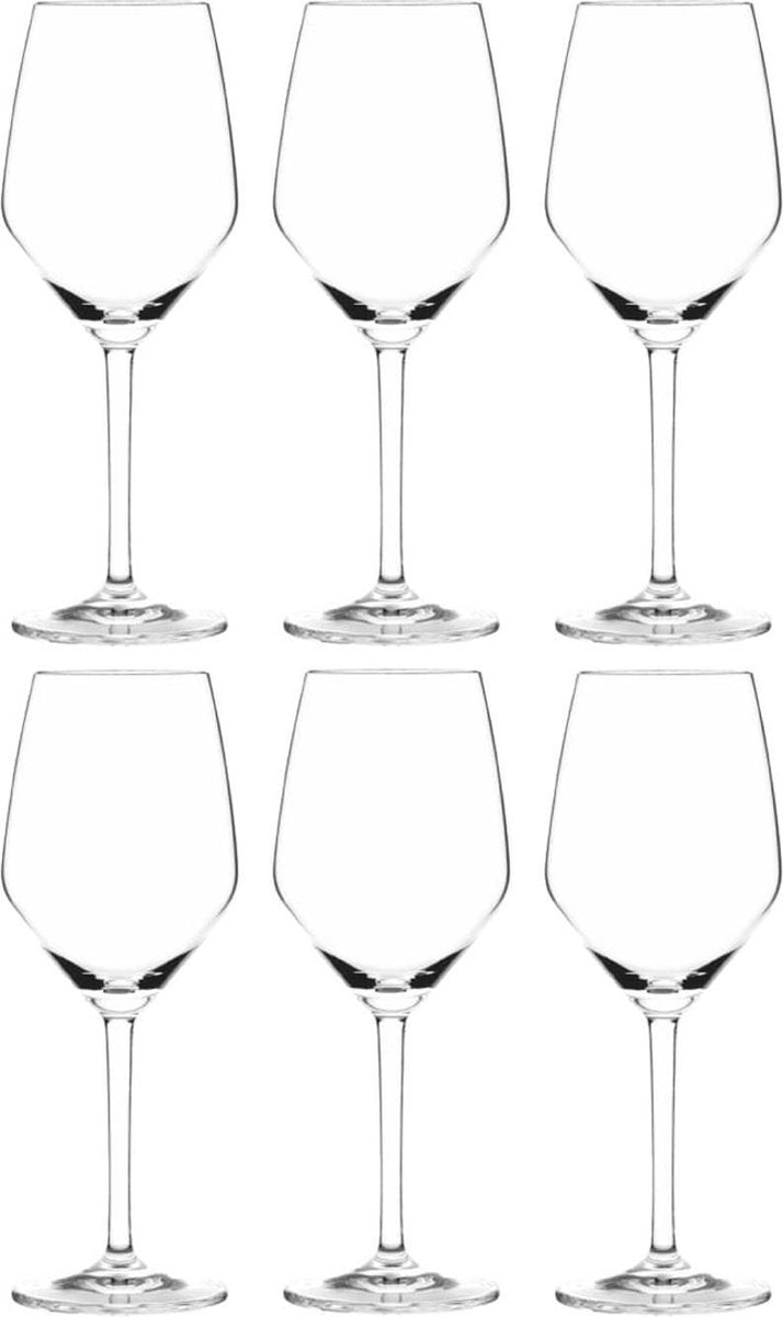 Wijnglazen 360ml  - set 6 stuks