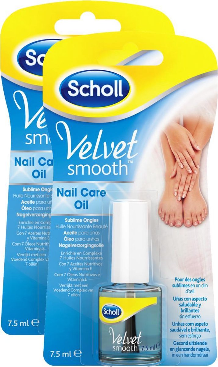 SCHOLL Velvet Smooth Nagelverzorgende Olie 2x7.5ml