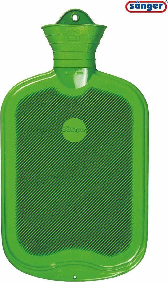 Effen Warmwaterkruik Groen - Sänger