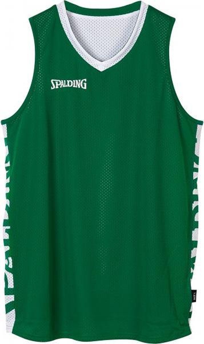 Spalding Essential Rev. Shirt Heren - groen - maat M
