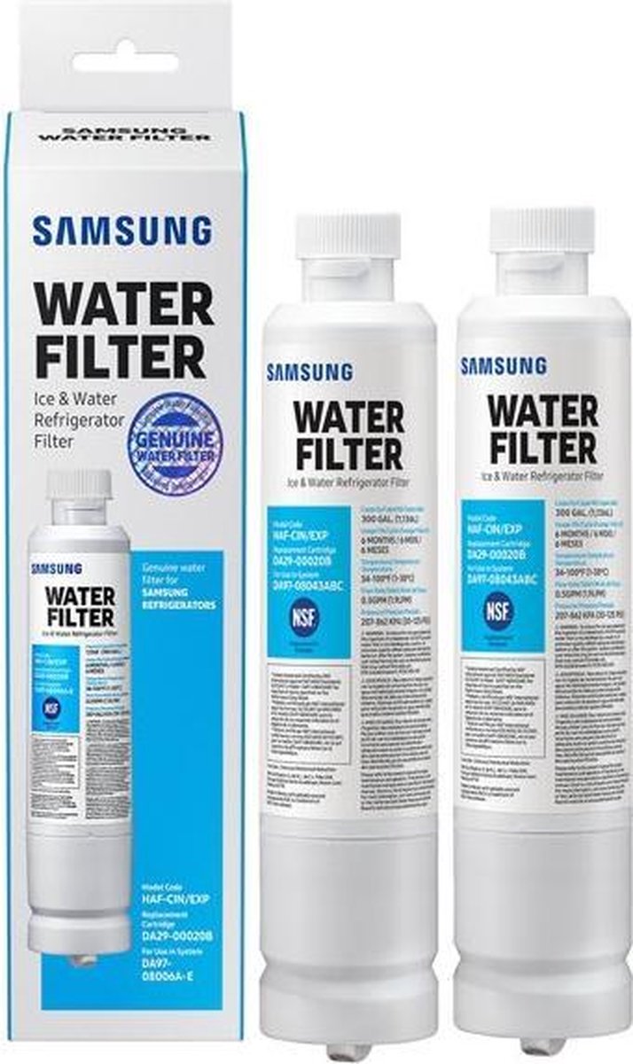 2x NIEUWSTE Samsung DA29-00020B Waterfilter HAF-CIN