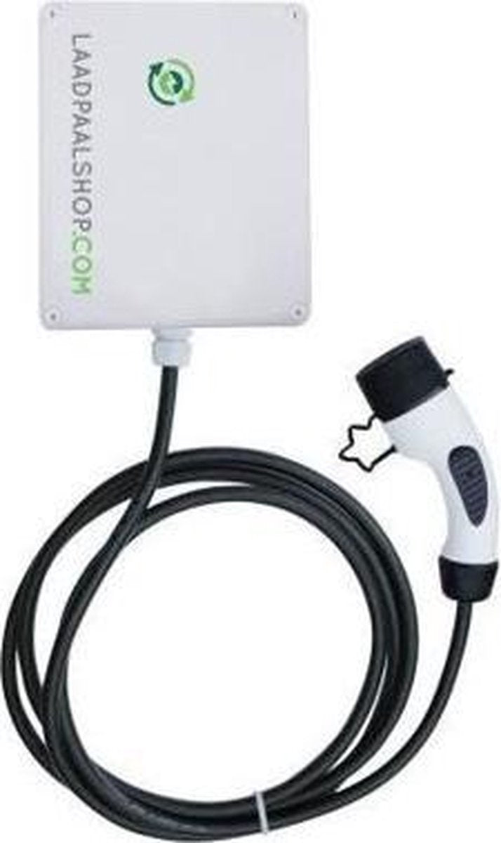 Elektrische laadpaal autostart type 2 vaste kabel 22 kW