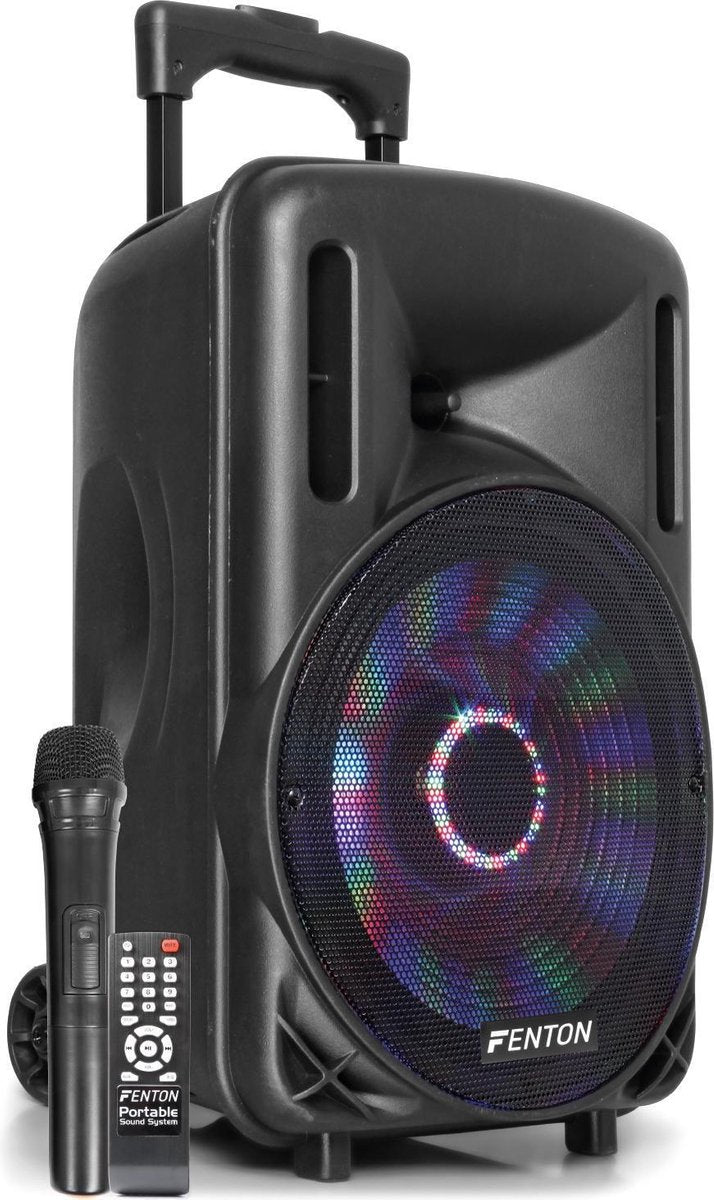 Party speaker - Fenton FT10LED met Bluetooth