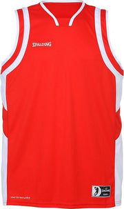 Spalding All Star Tank Top Rood-Wit Maat S