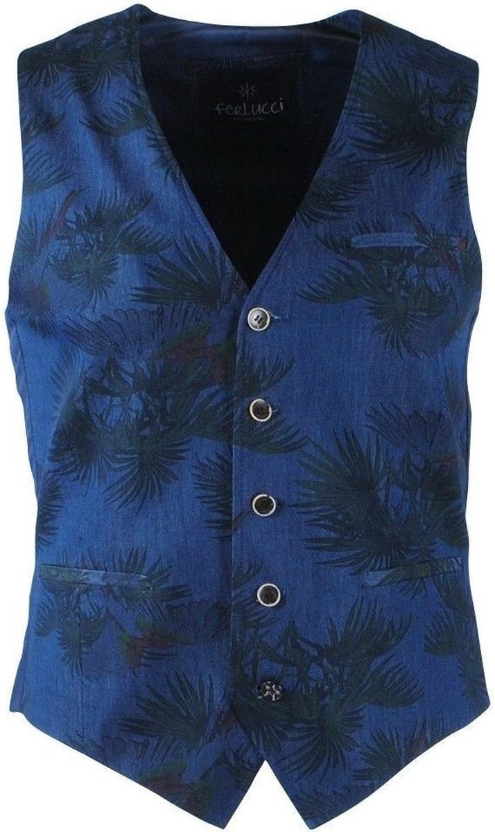 Ferlucci - Heren Gilet - Palm - Mauro - Navy