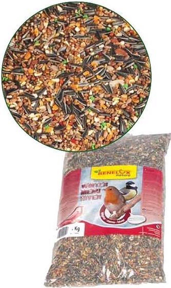 Strooivoer voor tuinvogels 4 kg