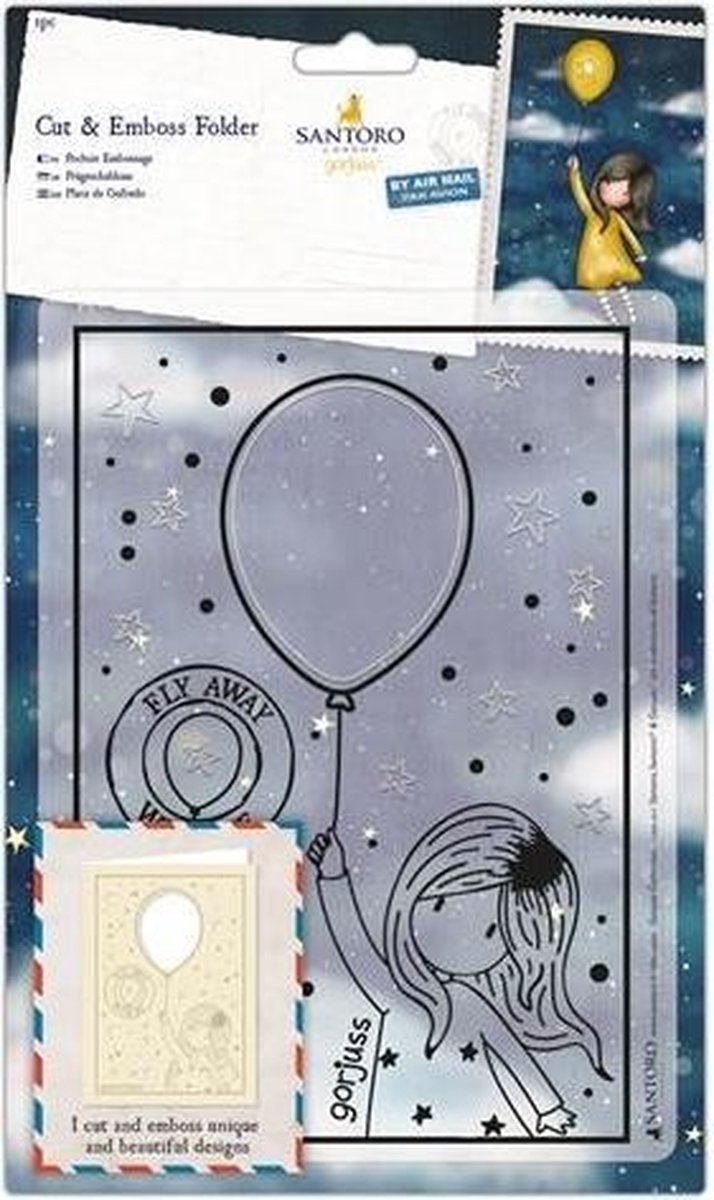 Snij & Emboss Folder - Santoro - Fly Away With Me