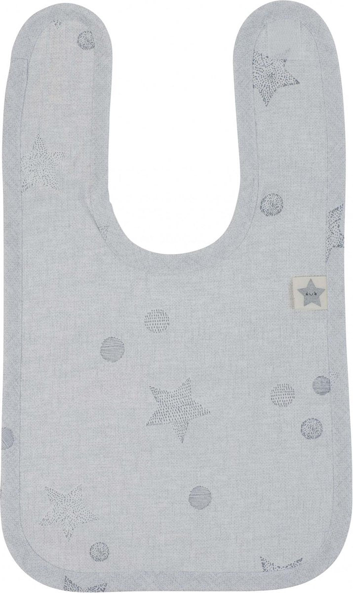 Pericles Slabbetje Star Small 32 Cm Lichtgrijs