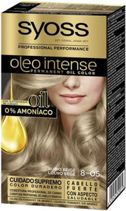 Syoss Oleo Intense Permanent Hair Color 8-05 Beige Blonde