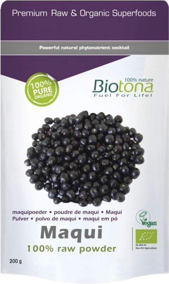 Biotona Superfoods Maqui Powder Poeder 200gr