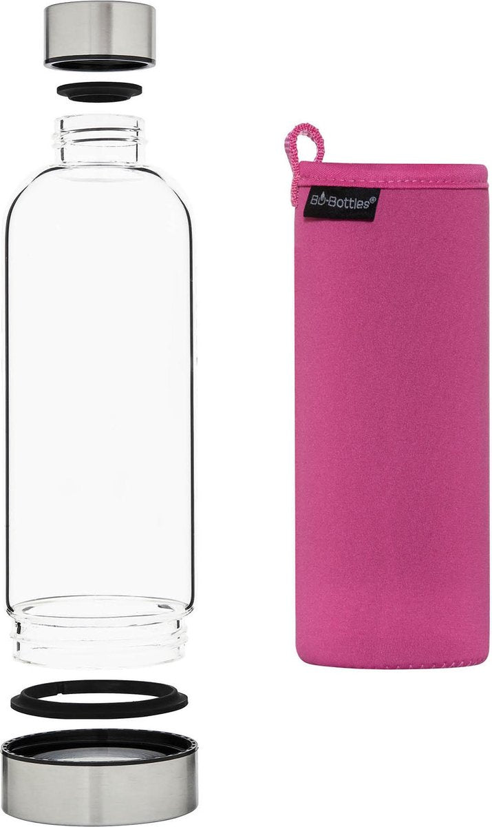 Bo-Bottle 750ULTD + roze jacket