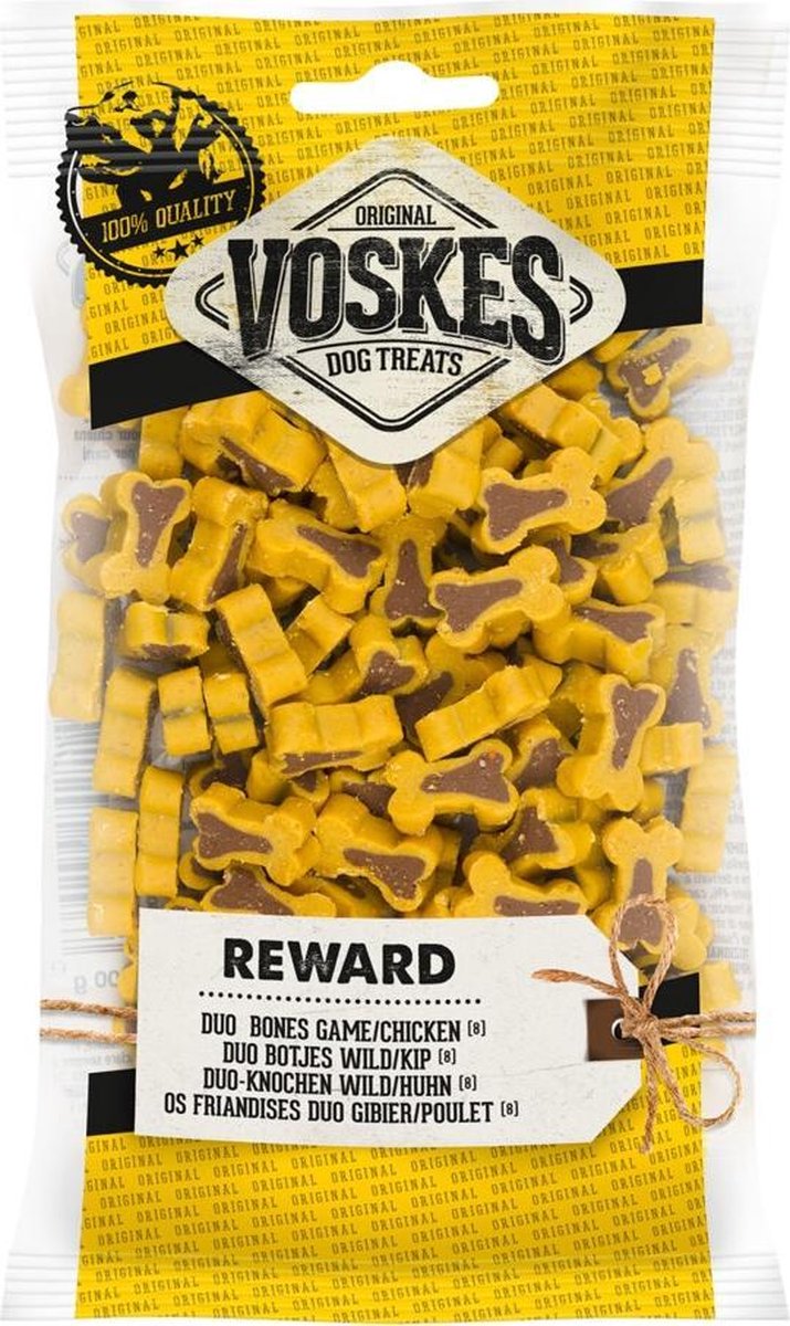 14x Voskes Training Wild en Kip 200 gr