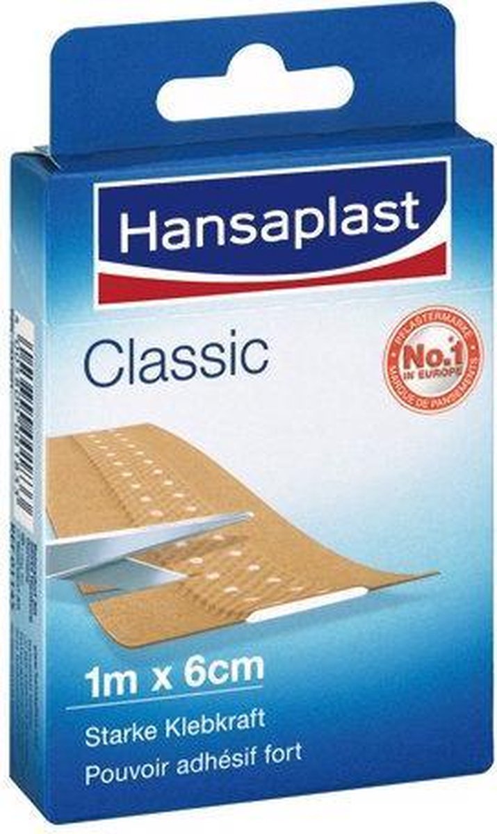 Hansaplast Classic pleisters 1m x 6cm - Hot Item!