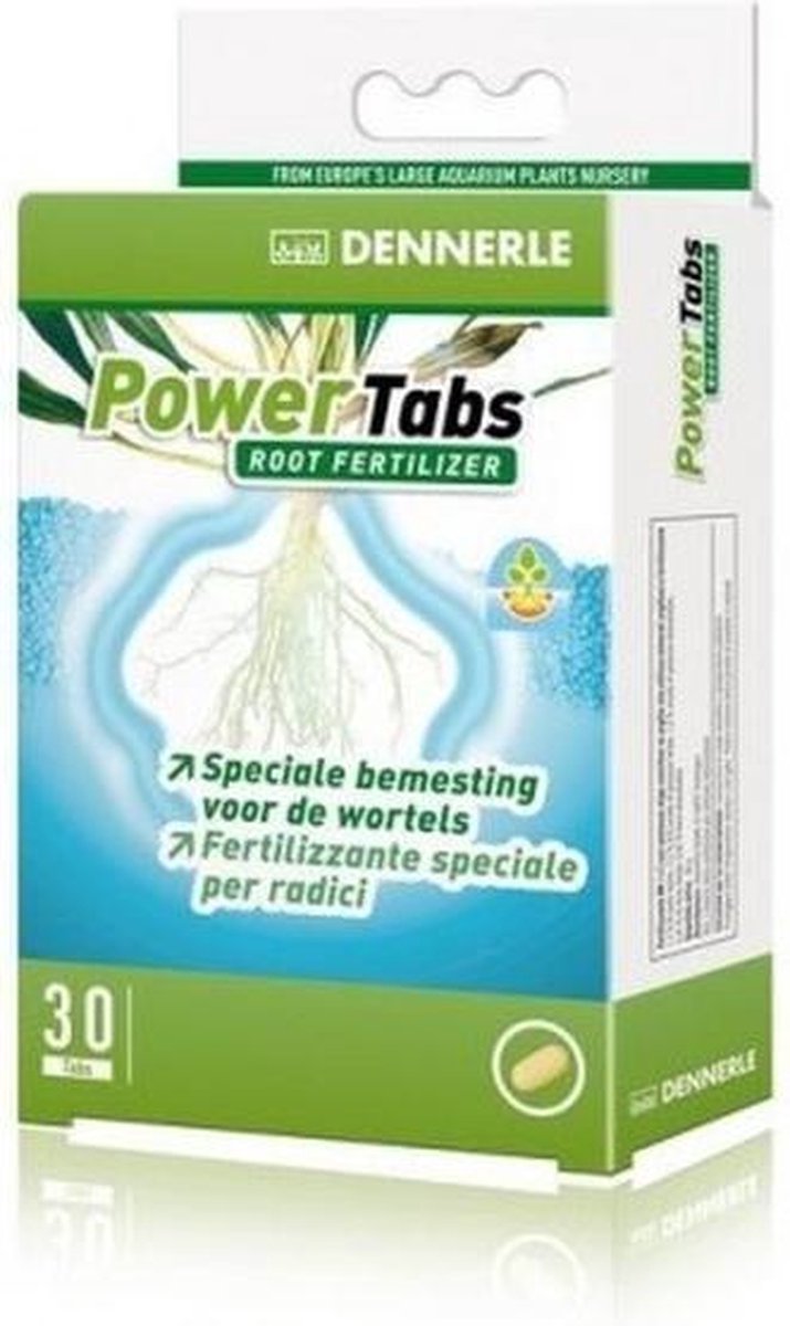 Dennerle Power Tabs - Krachtige voeding voor Aquarium Planten - 30 stuks