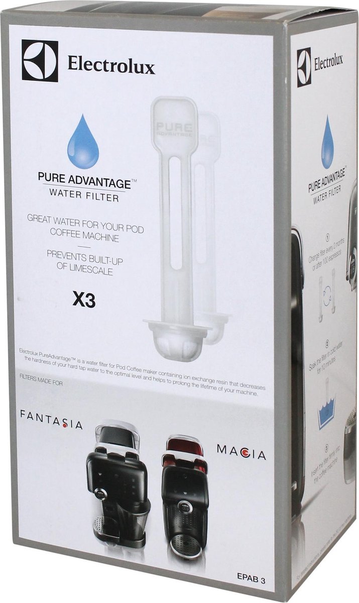 Electrolux waterfilter EPAB3 3 stuks