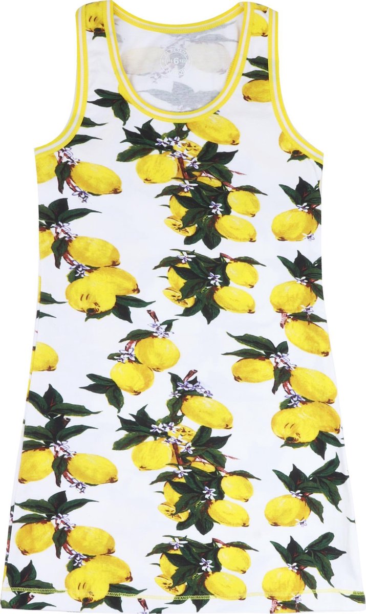 Claesen's singlet dress meisje Lemon 92-98