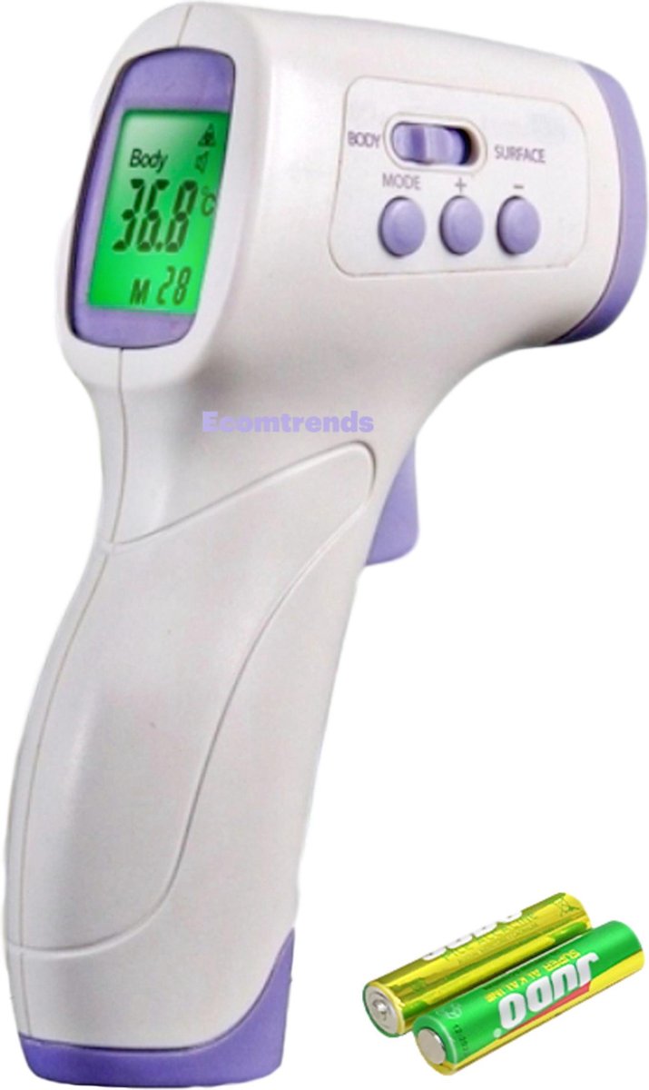 Koortsthermometer Infrarood Thermometer Lichaam
