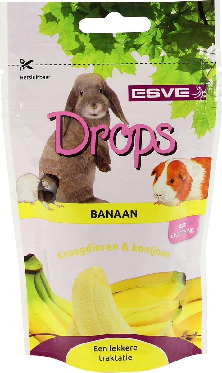 ESVE drops met banaan 75 gram