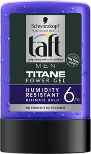 Schwarzkopf Taft Titane Ultimate Hold Haargel - 6 x 300 ml
