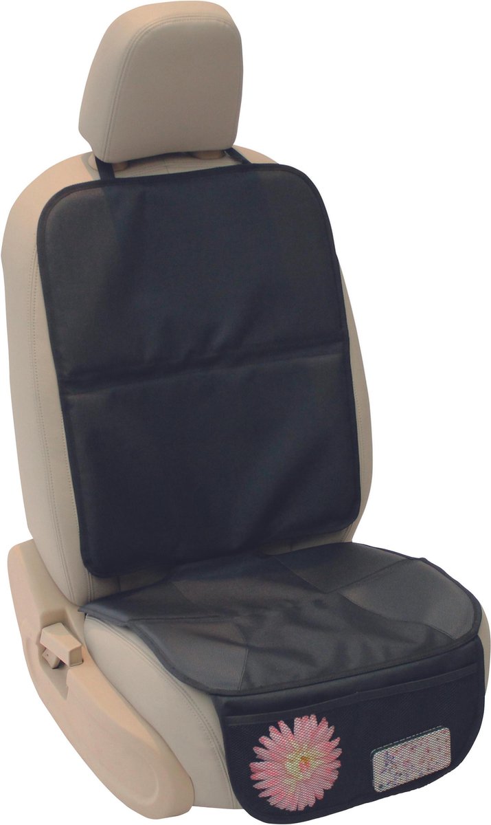A3 Baby & Kids Deluxe Autostoelbeschermer - Zwart