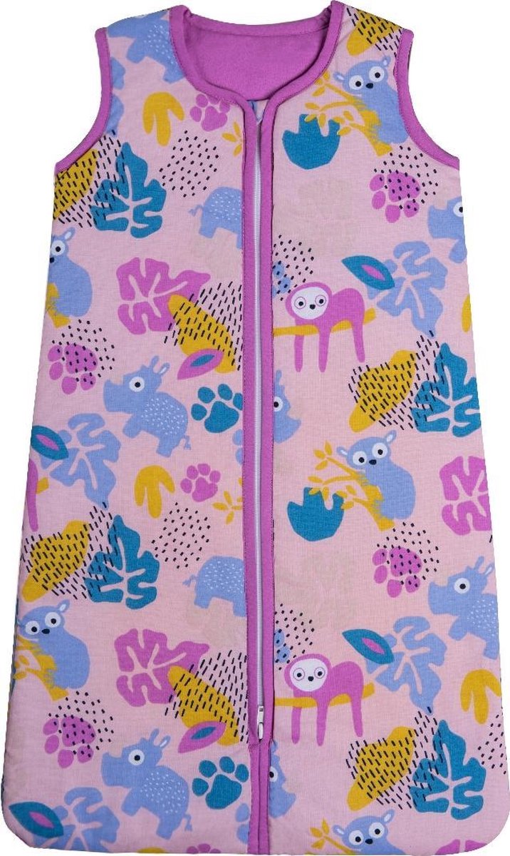 WINTER SLAAPZAK MAAT 70cm JUNGLE DUSK | ROZE