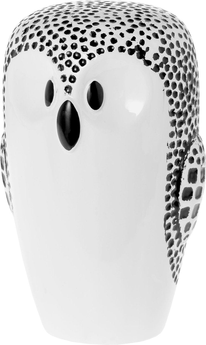 Riverdale Spaarpot Owl wit 21cm