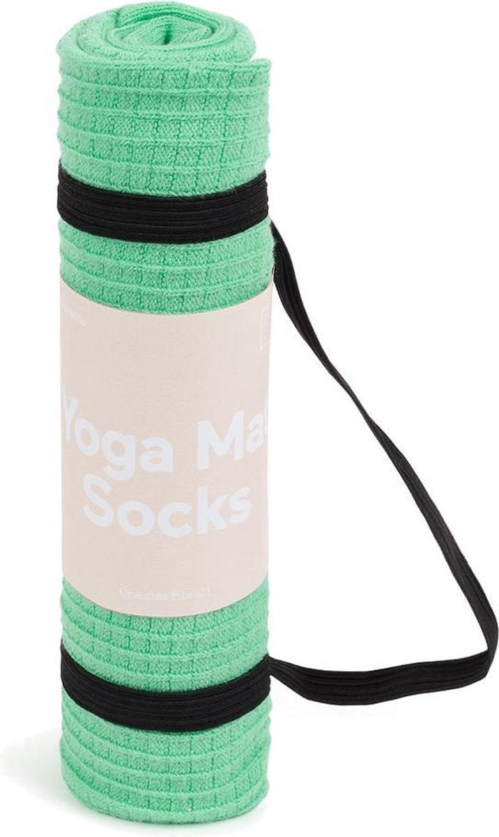 DOIY Sokken Yoga Mat Socks Groen Maat:One size fits all