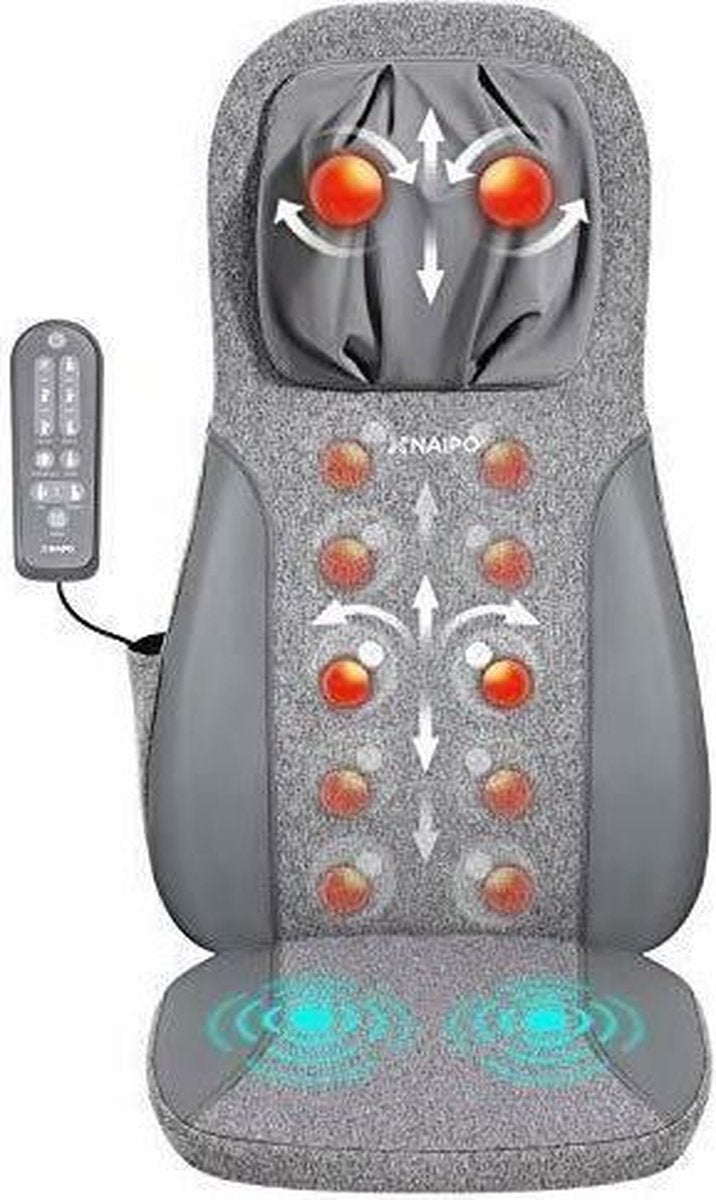 Naipo - Massagekussen - Heat Shiatsu