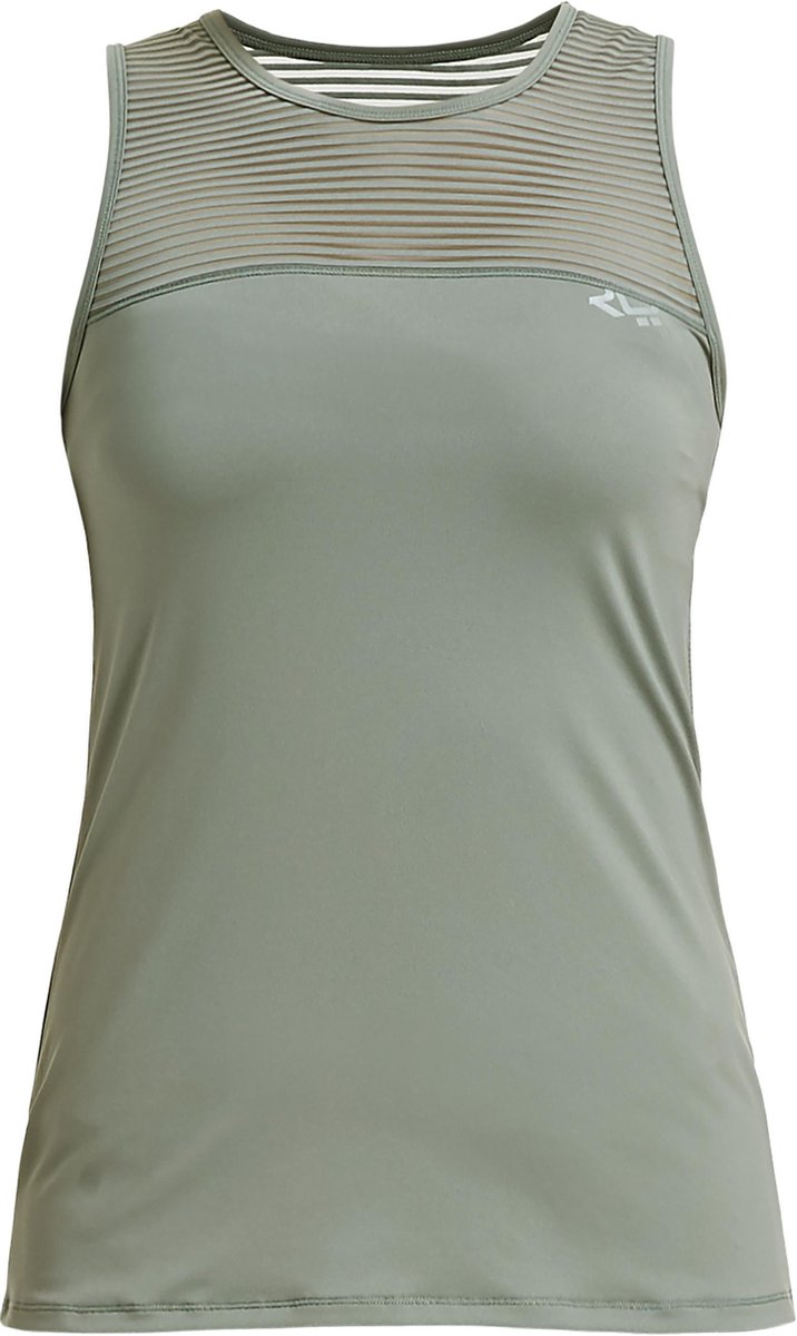 Röhnisch Miko Singlet Sporttop Dames - Combat Green - Maat XL